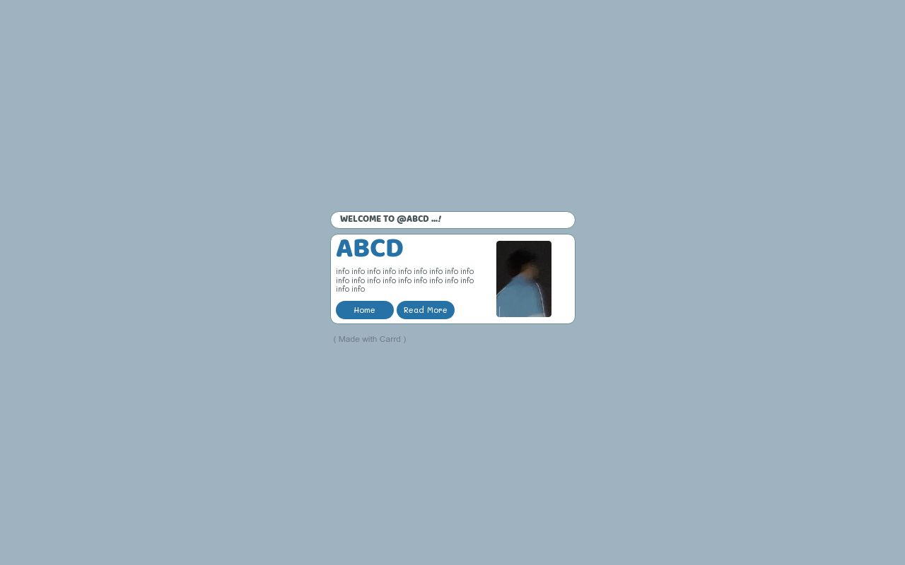 Carrd profile picture for @zeroev